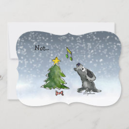 Festiva No... una tarjeta de Personalizado de Navidades de