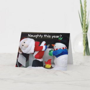 Festiva ¿NOCHE ESTE AÑO? TARJETA DE navidades