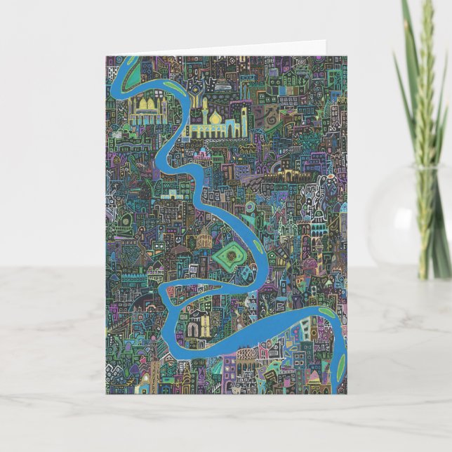 Festiva Noches de Bagdad - Tarjeta (Anverso)