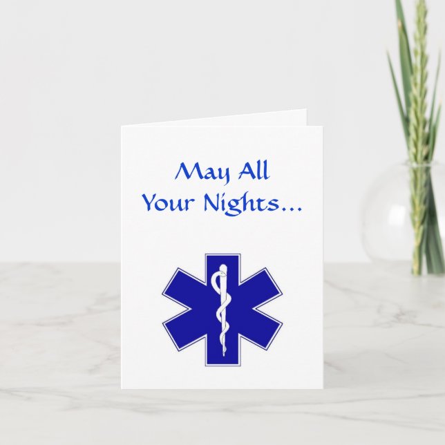 Festiva ¡Noches silenciosas! - Tarjeta de felicitación del (Anverso)