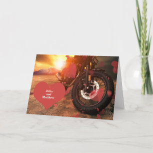 Festiva Nombres de parejas Tarjeta del Día de San Valentín