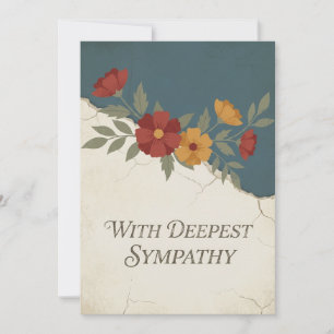 Festiva Nostalgia añeja: Tarjeta de simpatía botánica text