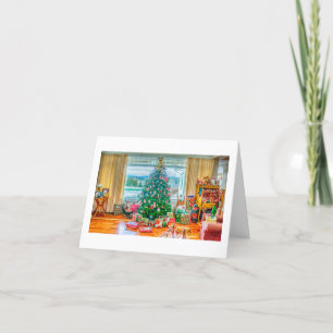 Festiva Nostalgic Tarjeta de vacaciones para Navidades Hom