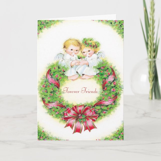 Festiva Nuestra amistad - tarjeta de felicitación (Anverso)