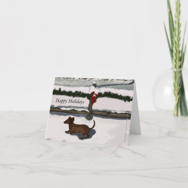 Festiva Nuestro perrito a su tarjeta de Tracey Smith (Anverso)
