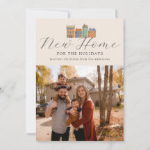 Nueva Tarjeta Fotográfica Doméstica Con Dibujo De