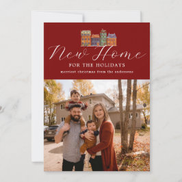 Festiva Nueva Tarjeta Fotográfica Doméstica Con Dibujo De 