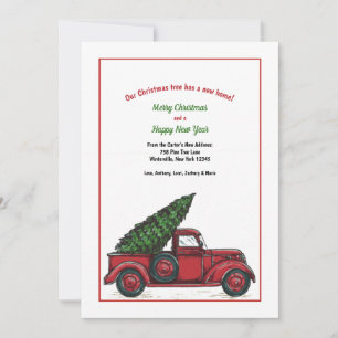 Festiva Nuevo hogar para la tarjeta de vacaciones de los N