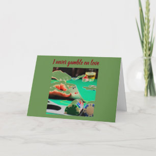 FESTIVA *NUNCA JUEGO EN TARJETA DE AMOR* PARA CUALQUIER OC