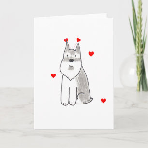 Festiva Oídos de la tarjeta del día de San Valentín del