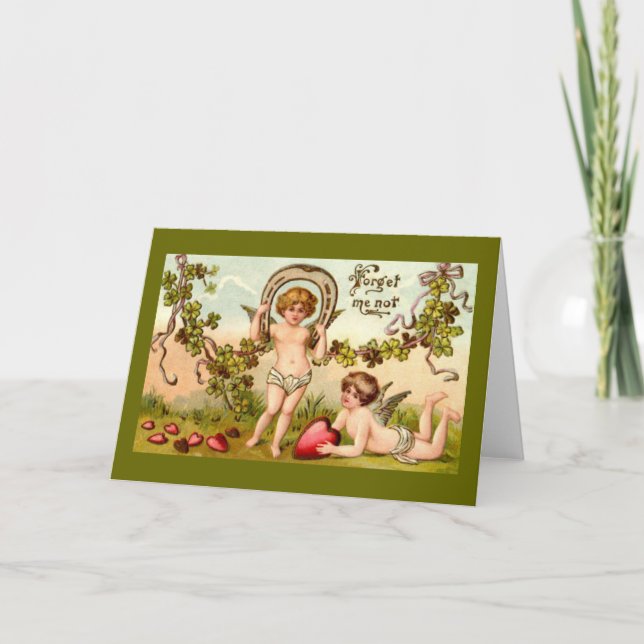 Festiva Olvidarme de no la tarjeta (Anverso)