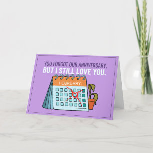 Festiva Olvidaste Nuestra Tarjeta de Cumpleaños de Anivers