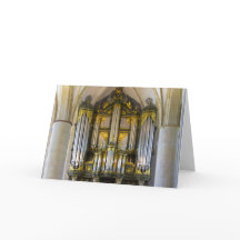 Órgano, tarjeta de felicitación Groningen, Países 