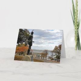 Festiva Otoño en Cole's Hill, tarjeta de MAMÁES de Plymout