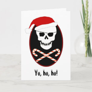 Festiva ¡Oye, ho, ho! tarjeta de navidades