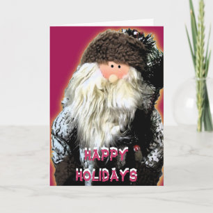 Festiva Papá Noel es tarjeta que viene