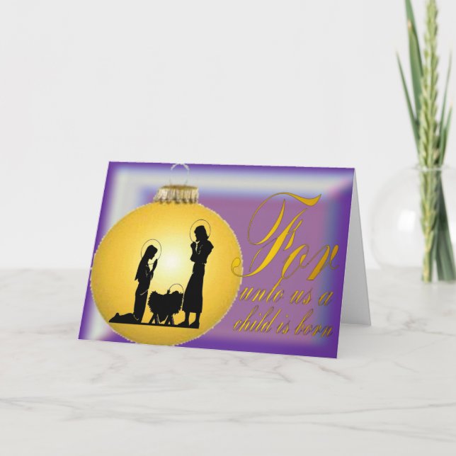 Festiva Para Tarjeta Unto Us (Anverso)