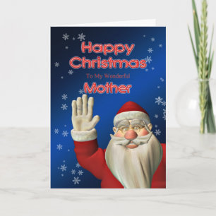 Festiva Para tu madre, una tarjeta de Navidades que saluda