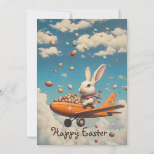 Festiva Pascua de Alta Aviación Tarjeta Personalizada de