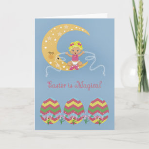 Festiva Pascua es tarjeta mágica, la primera hija