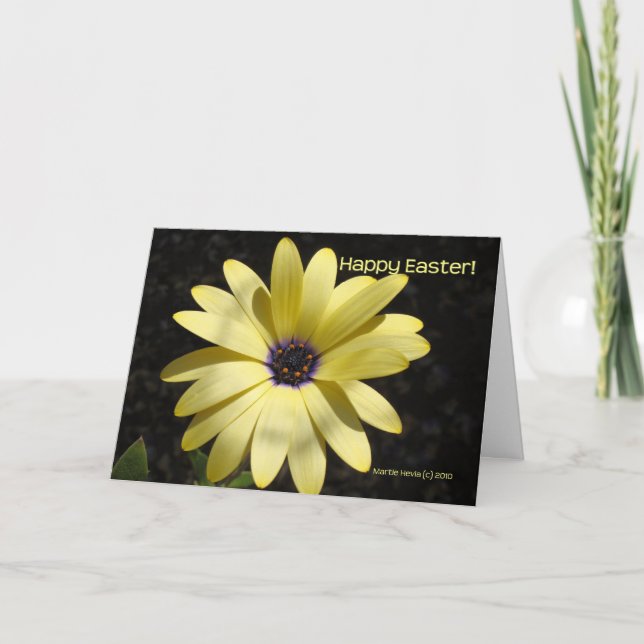 Festiva Pascua feliz - 6 - tarjeta - modifique para (Anverso)