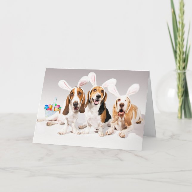 Festiva ¡Pascua feliz! Tarjeta (Anverso)