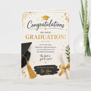 Festiva Pasos Fieles: Tarjeta de Bendición de Graduación