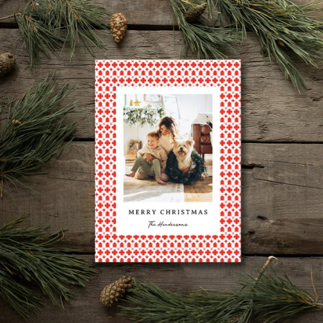 Festiva Patrón de suéter festivo Fair Isle en tarjeta de f (Subido por el creador)