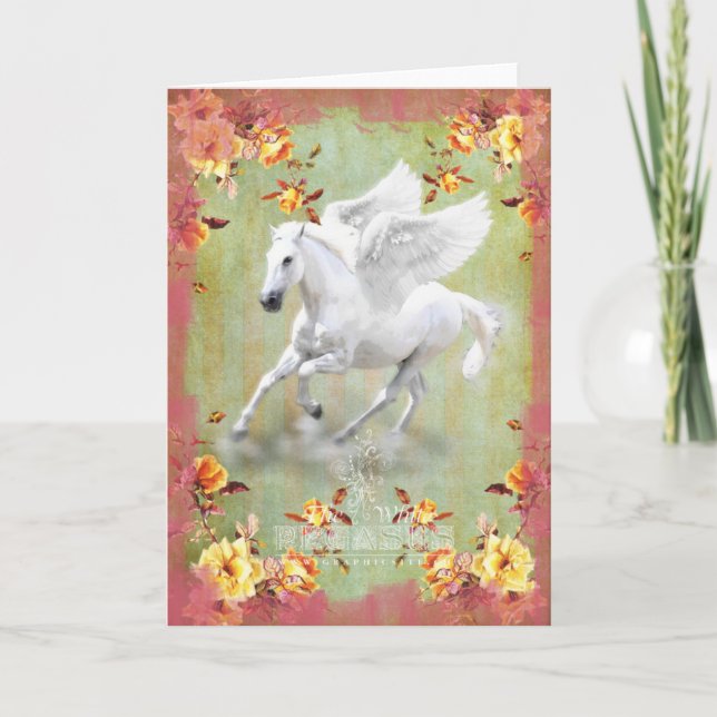 Festiva Pegasus II - Tarjeta de felicitación (Anverso)