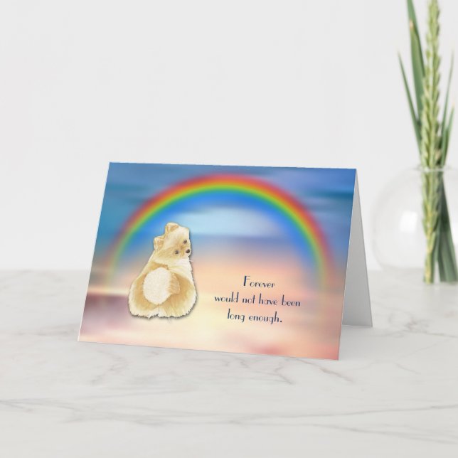 Festiva Pérdida de tarjeta de solidaridad con el arco iris (Anverso)
