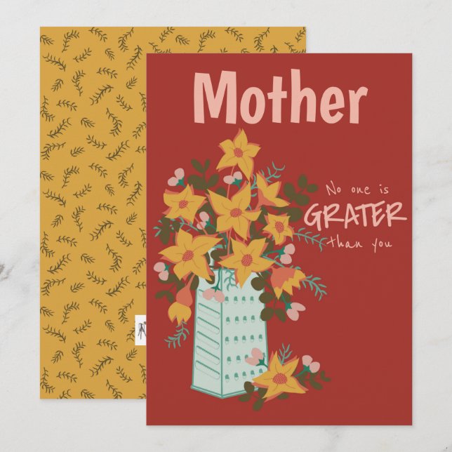 Festiva Personalizable 'Nadie es más grande' - Tarjeta de  (Anverso / Reverso)