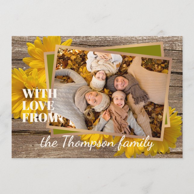 Festiva Personalizado Con Amor Por La Tarjeta De Festivida (Anverso)