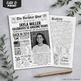 Festiva Personalizado en la edición 2014 de la tarjeta de 