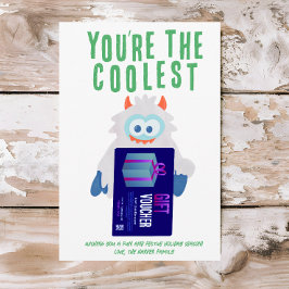 Festiva Portátil de la tarjeta de regalo del entrenador de