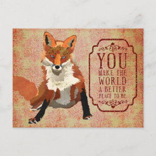 Festiva Postal ambarina del día de San Valentín del Fox