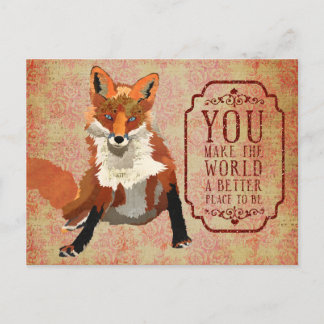 Festiva Postal ambarina del día de San Valentín del Fox