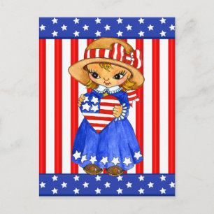 Festiva Postal Chica del 4 de julio