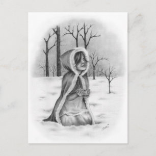 Festiva Postal con Navidades de Snowflakes