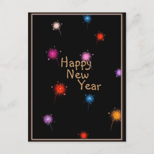 Festiva Postal de Año Nuevo