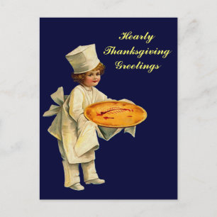 Festiva Postal de Cocina de Vintage