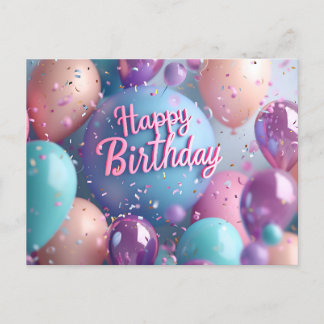Festiva Postal de cumpleaños feliz