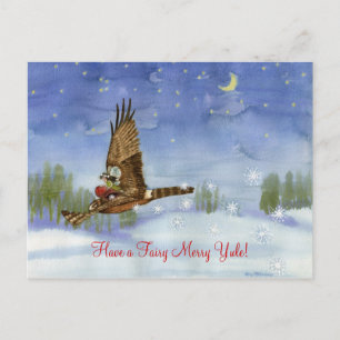 Festiva Postal de Hairy Hawk Yule