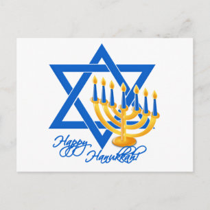 Festiva postal de Hanukkah, personalizar