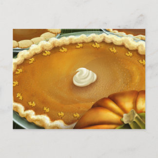 Festiva Postal de la Calabaza del Día de Acción de Gracias