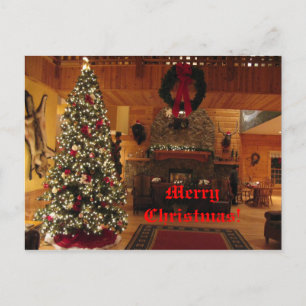 Festiva Postal de la Casa de los navidades