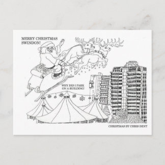 Festiva postal de la ciudad de Swindon