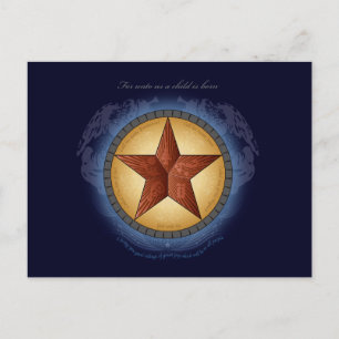 Festiva Postal de la estrella de Tejas