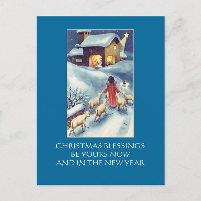 Festiva Postal de la Natividad (Anverso)