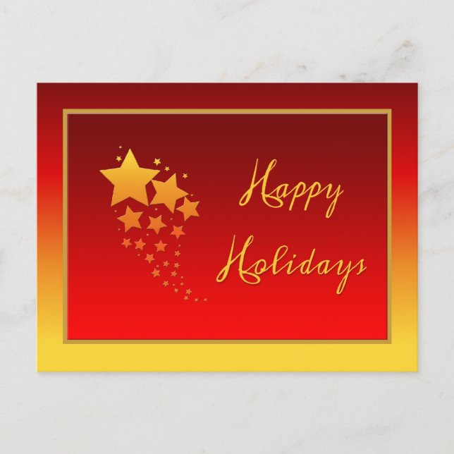 Festiva Postal de las Fiestas Felices (Anverso)