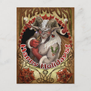 Festiva Postal de los días de fiesta de Krampy